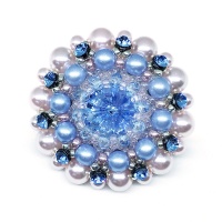 Брошь Ducharme Space Infinity Blue Sky Rose 42 см Брошь Ducharme Space Infinity Blue Sky Rose 42 см