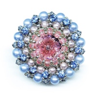 Брошь Ducharme Cinderella Dream Blue Sky Rose 42 см Брошь Ducharme Cinderella Dream Blue Sky Rose 42 см